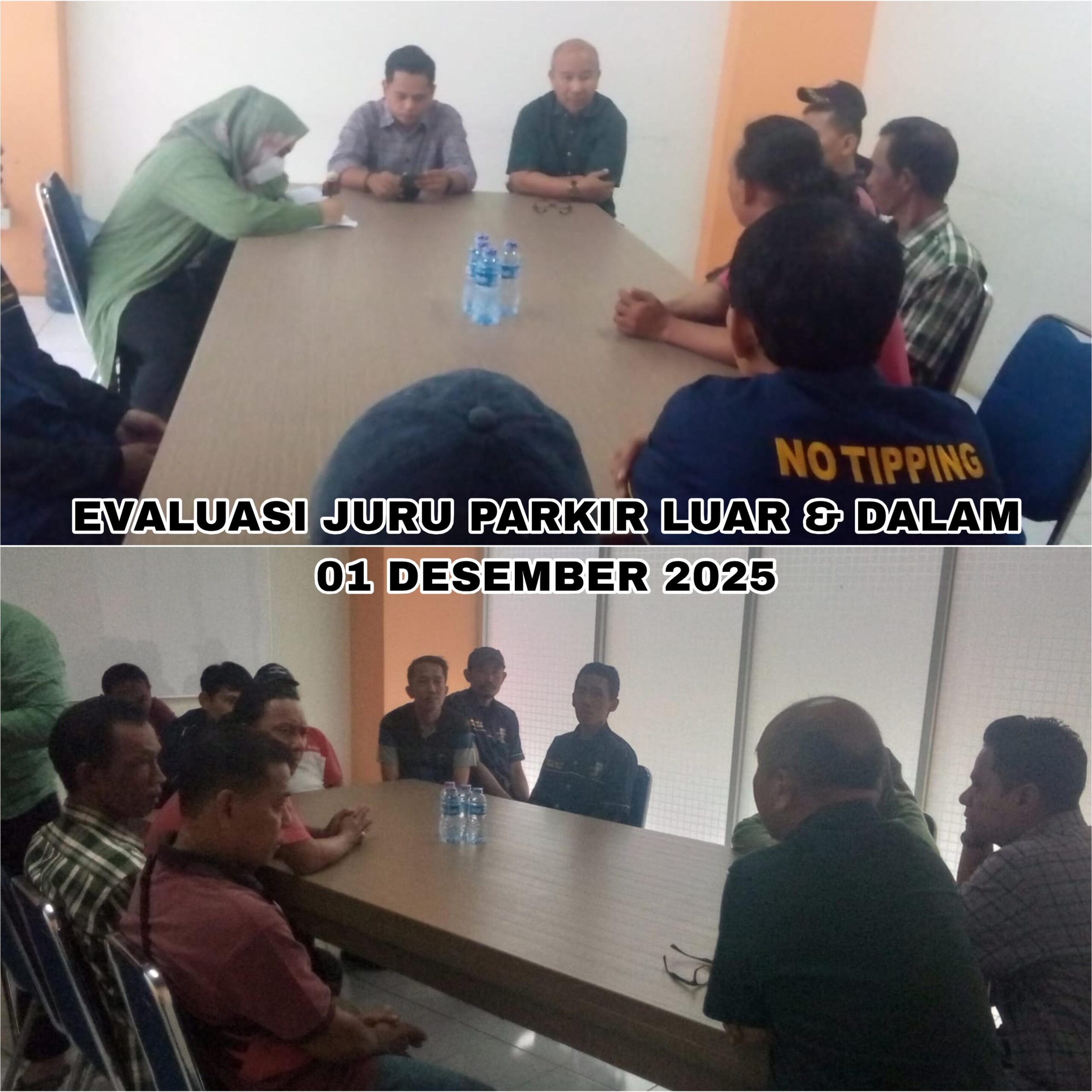 Evaluasi Juru Parkir Luar & Dalam