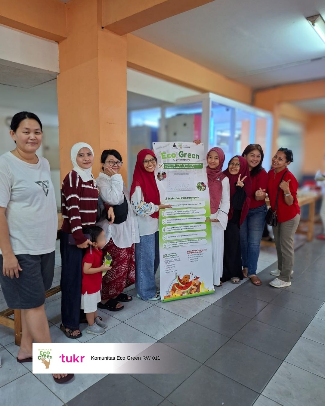 Komunitas Eco Green mengadakan reloved Market pada peringatan HUT Kemerdekaan ke-81 RI