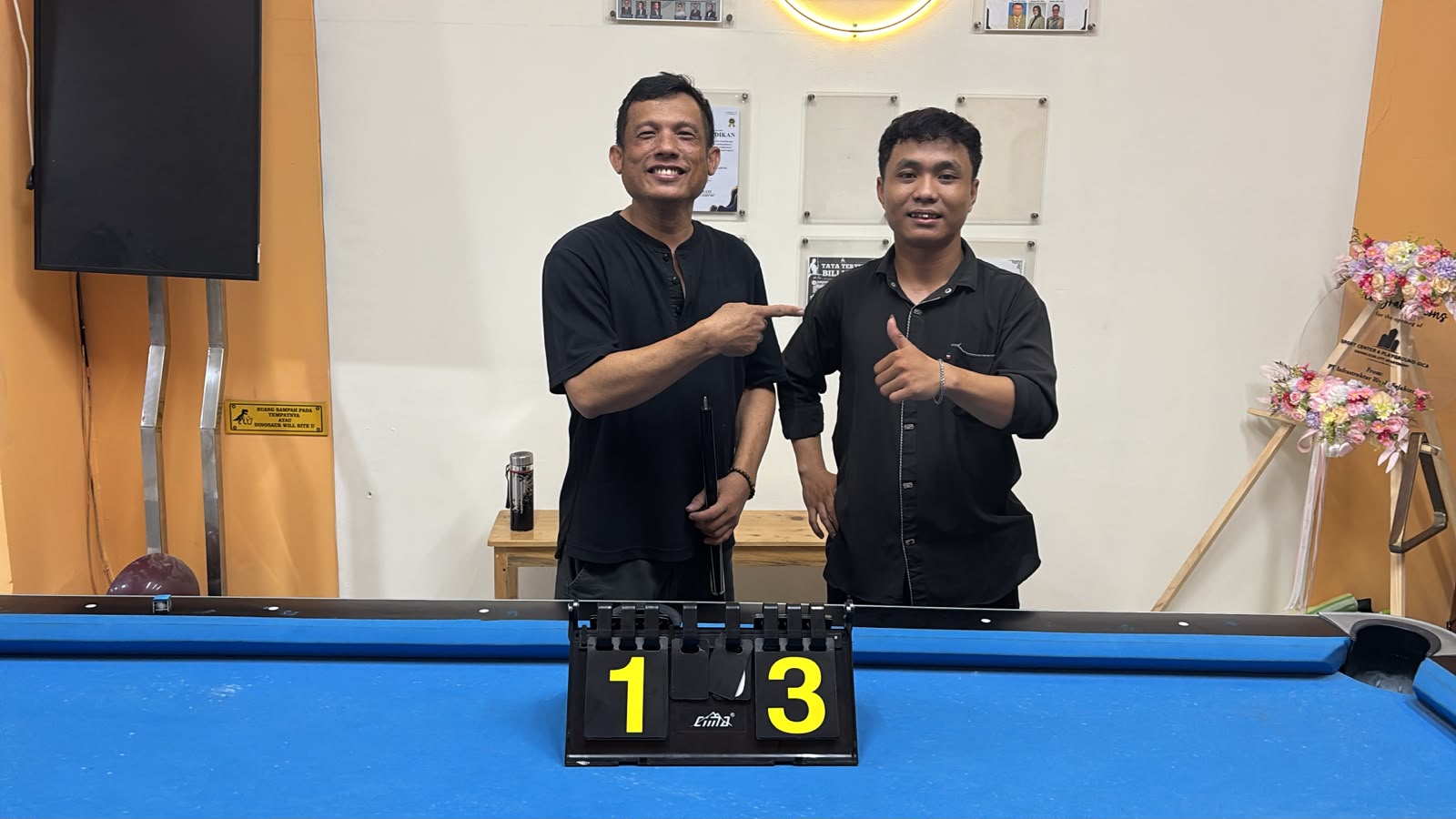 Peringatan HUT ke-81 Kemerdekaan RI di Gading Icon - Lomba Billiard