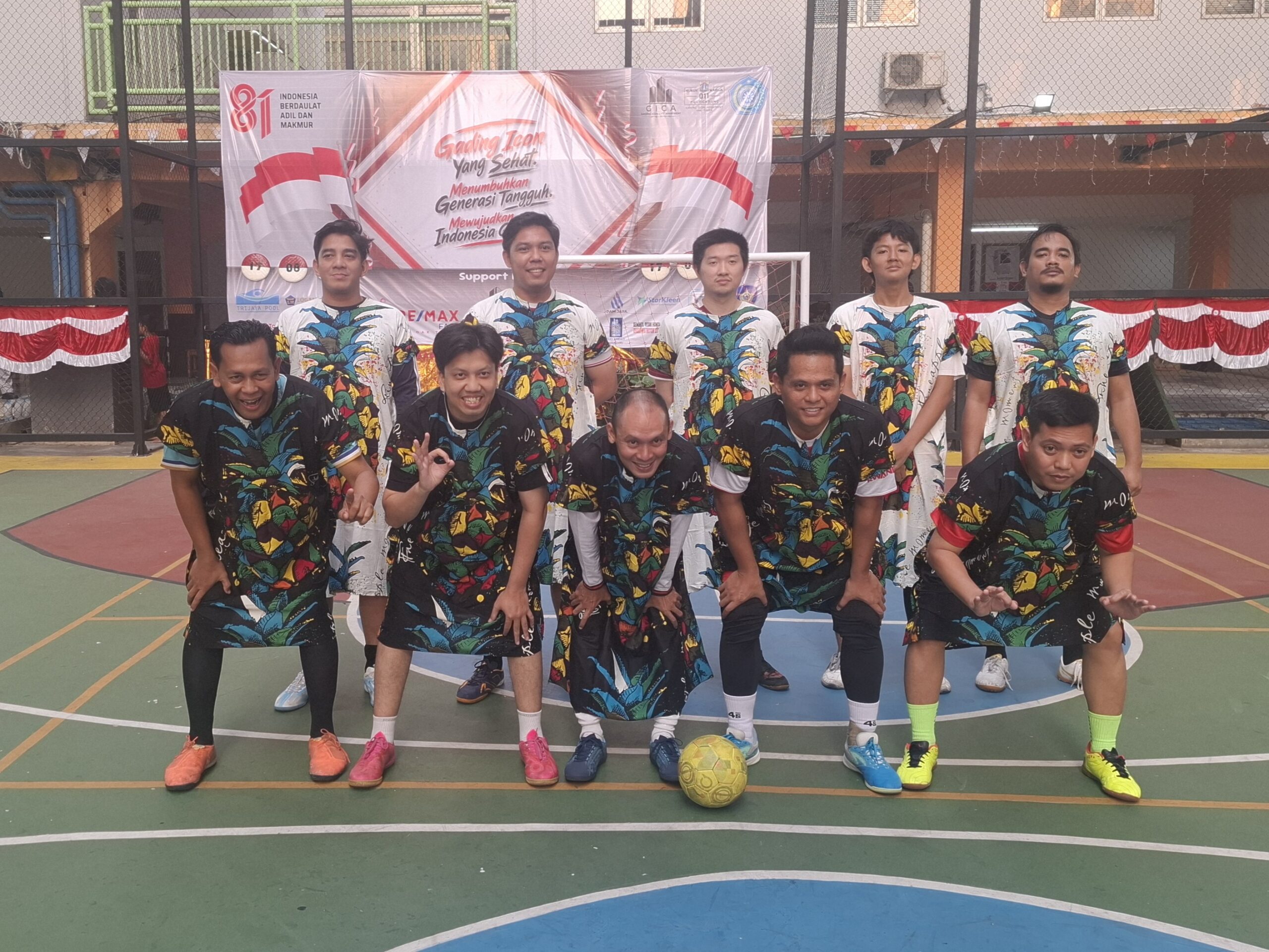 Peringatan HUT ke-81 Kemerdekaan RI di Gading Icon