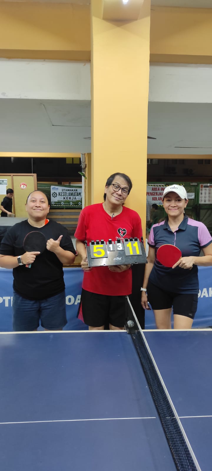 Peringatan HUT Kemerdekaan ke-81 RI Gading icon - Lomba Tenis Meja