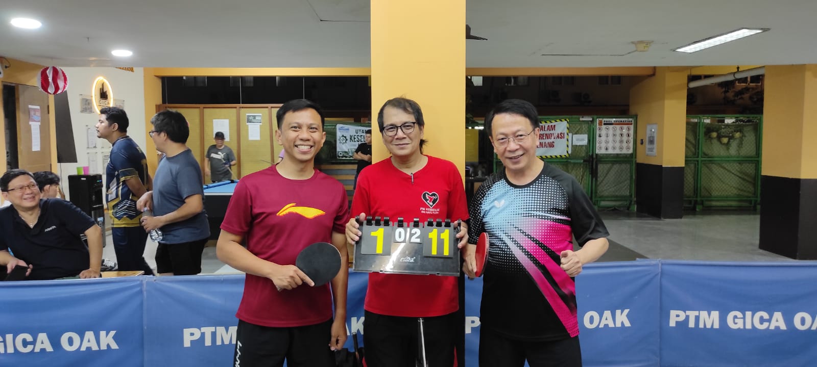 Peringatan HUT Kemerdekaan ke-81 RI Gading icon - Lomba Tenis Meja