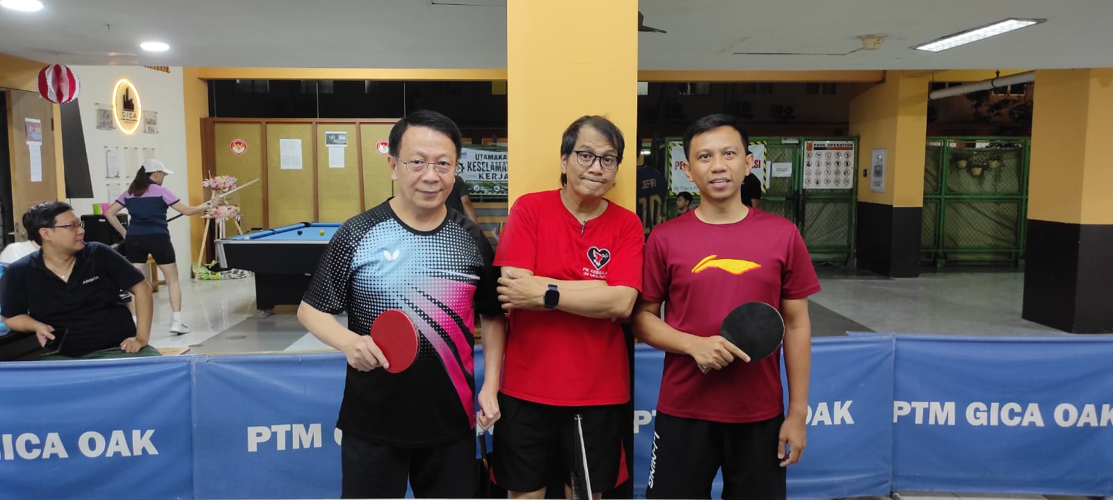 Peringatan HUT Kemerdekaan ke-81 RI Gading icon - Lomba Tenis Meja